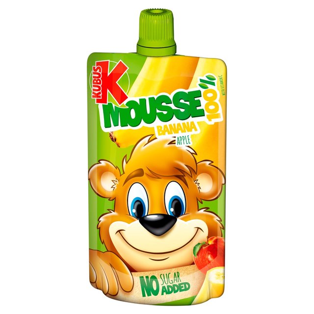 Kubus Banana & Apple Mousse 100g