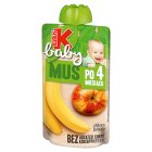 Kubu? Baby Apple Banana Mousse 100g