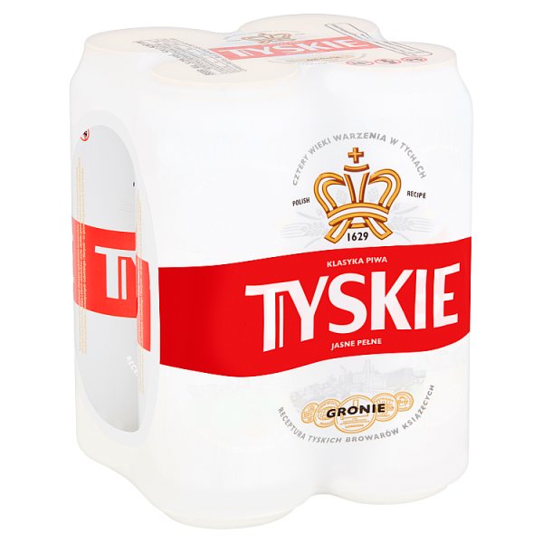 Tyskie Bottled World Beer Lager Multipack 4 x 500ml