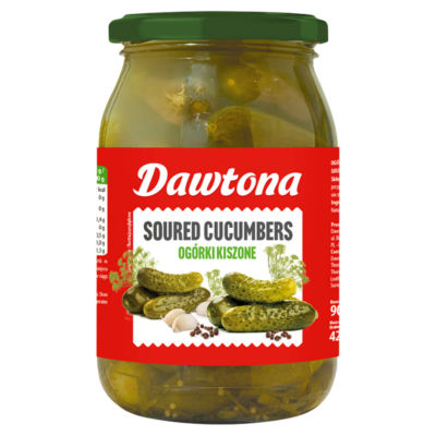 Dawtona Soured Gherkins 900g