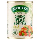 Kwidzyn Diced Canned Peas & Carrots 400g