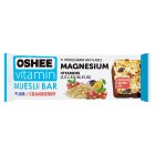 Oshee Vitamin Muesli Bar Plum & Cranberry 40g