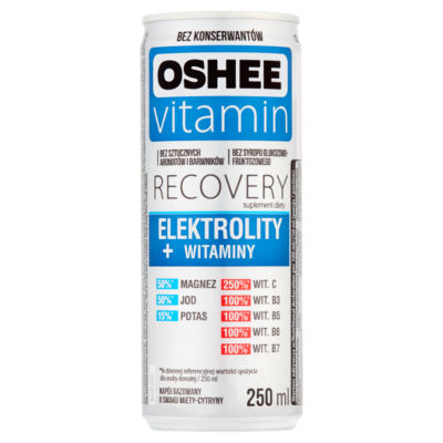 Oshee Vitamin Recovery Drink 250ml