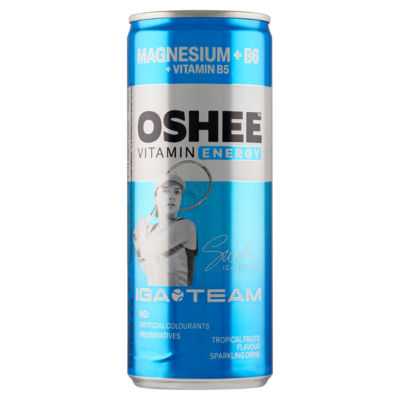 Oshee Vitamin Energy Tropical Fruit Flavour Sparkling Drink 250ml