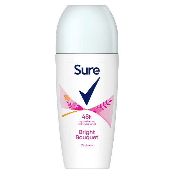 Sure Anti-Perspirant Roll On Bright Bouquet 50 ml