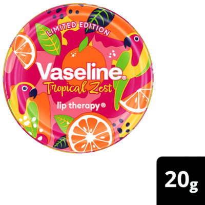 Vaseline Lip Therapy Tropical Zest Limited Edition Lip Balm Tin