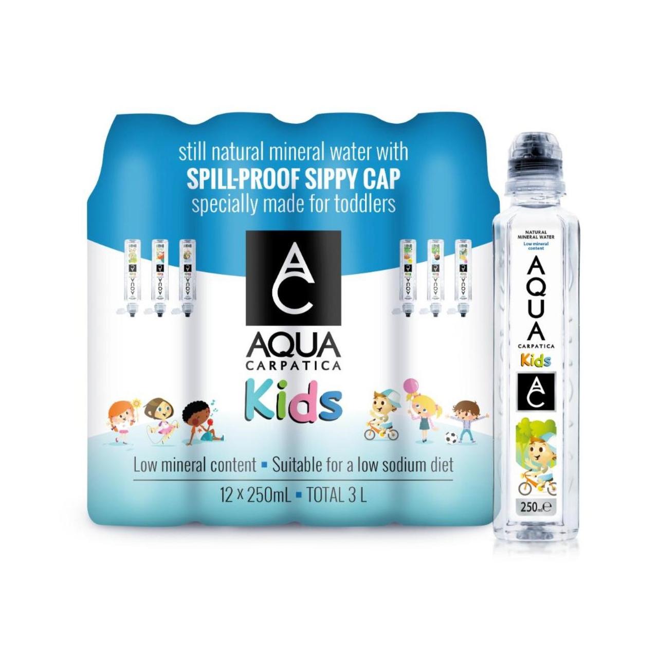 AQUA Carpatica Kids Sportscap Still Natural Mineral Water