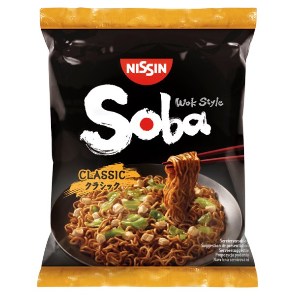 Nissin Soba Classic Wok Style Stir Fry Noodles 109g