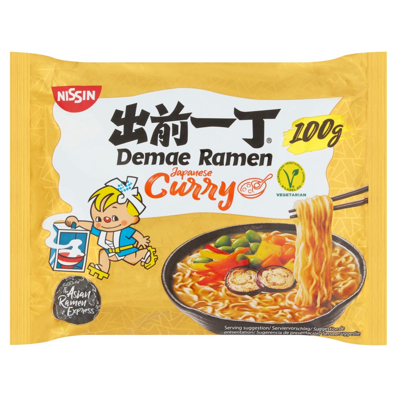 Nissin Demae Ramen Japanese Curry Noodles