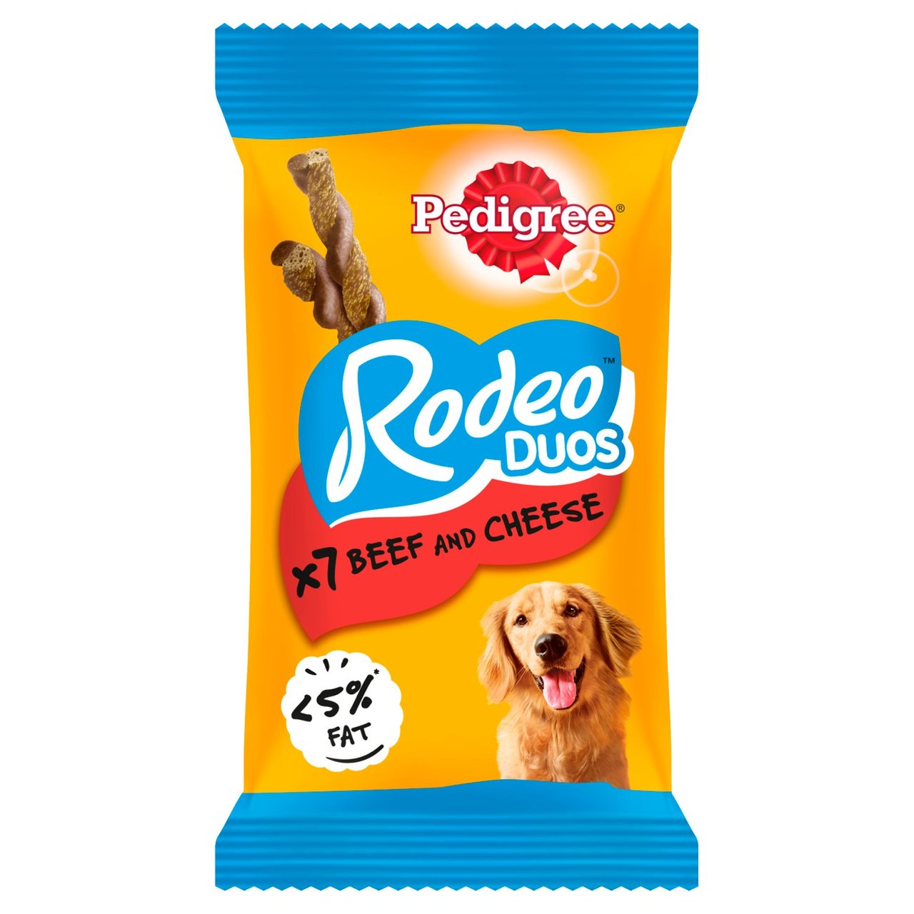 Pedigree Rodeo Duos Adult Dog Treats Beef & Cheese 