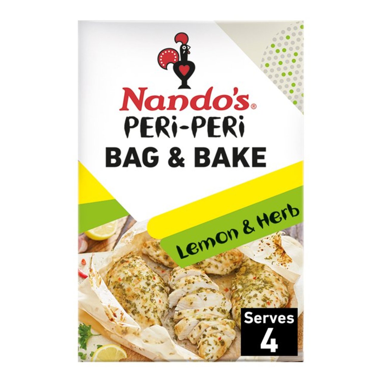 Nando's Peri-Peri Bag & Bake Lemon & Herb Extra Mild  20g