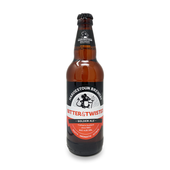 Harviestoun Brewery Bitter & Twisted Golden Ale 500ml