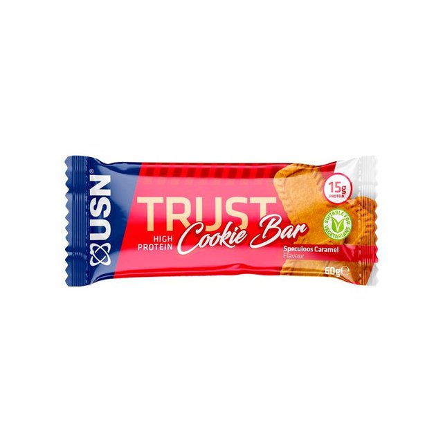 USN Trust Cookie Bar Caramel Biscuit 60g