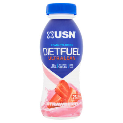 USN Diet Fuel Ultralean Ready-To-Drink Strawberry Flavour