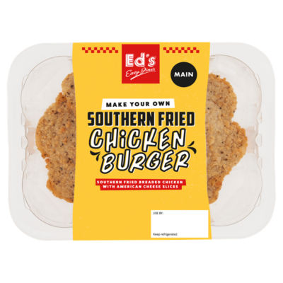 Ed's Easy Diner Southern Fried Chicken Burger 282g