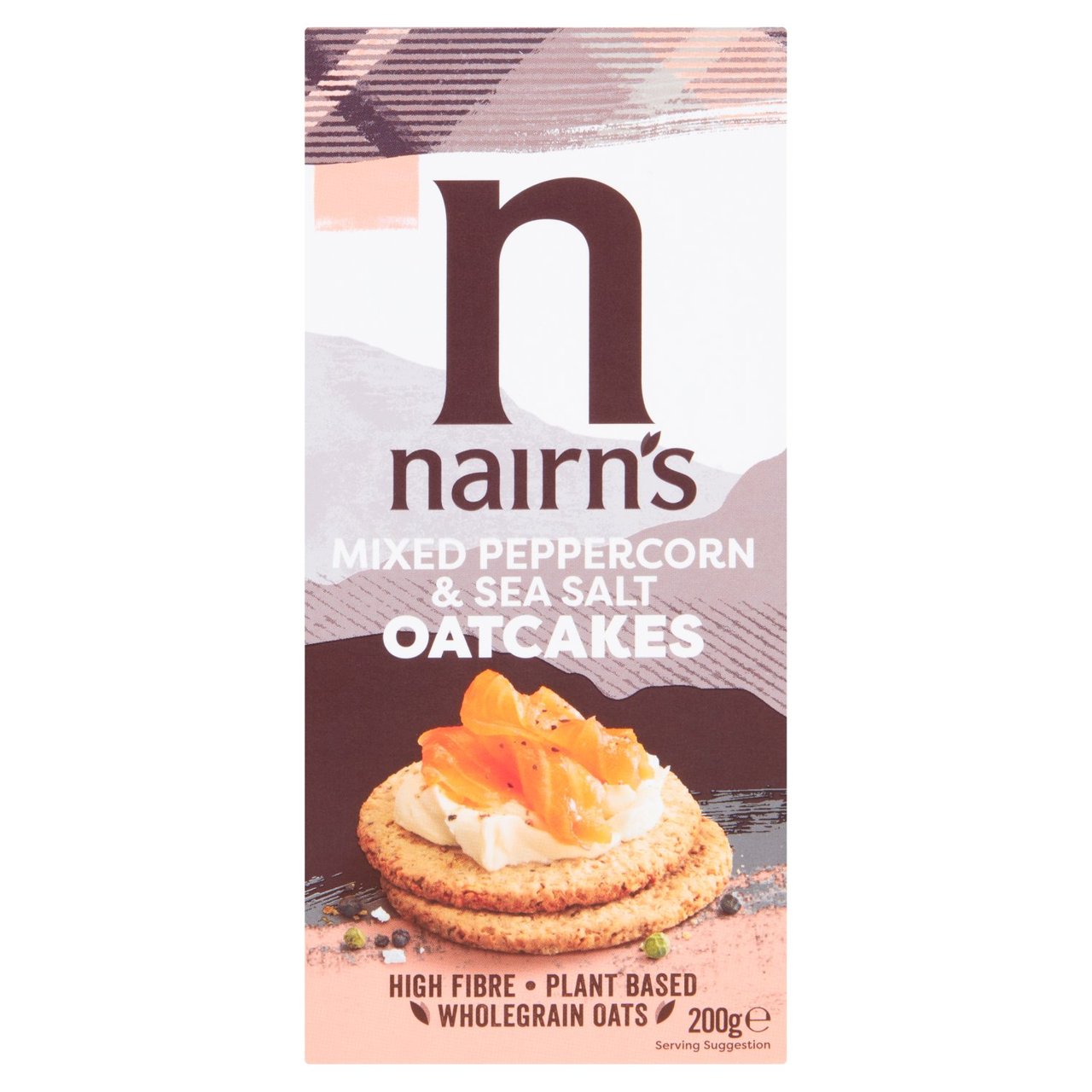 Nairn's Sea Salt & Mixed Peppercorn Oatcakes