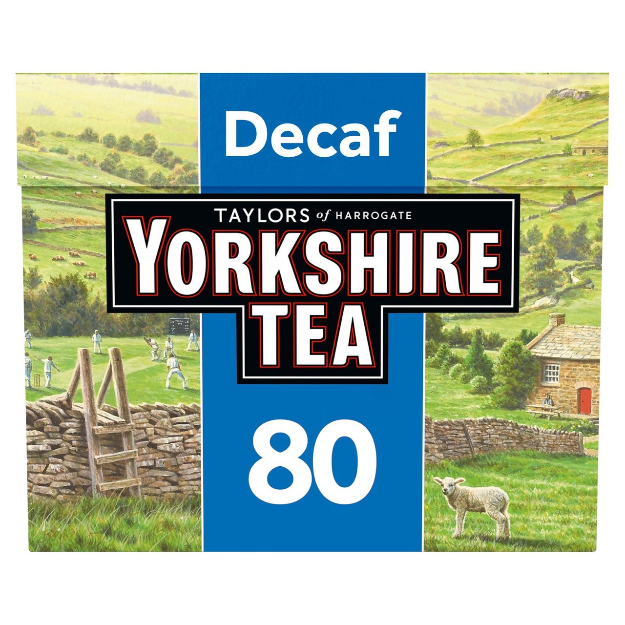 Taylors of Harrogate Yorkshire Tea Decaf 80 Tea Bags