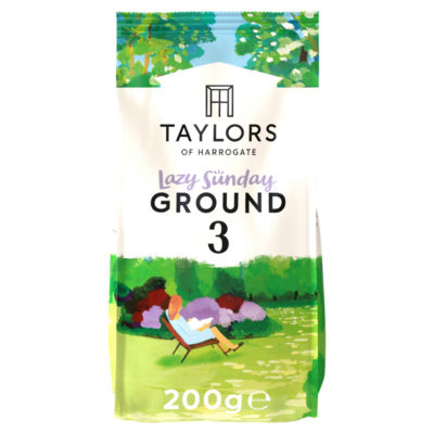 Taylors of Harrogate Lazy Sunday Ground Roast Coffee 200g