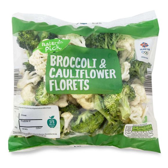 Nature's Pick Broccoli & Cauliflower Florets 400g