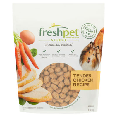 Freshpet Select Roasted Meals Tender Chicken Recipe Dog Food