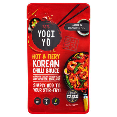 Yogi Yo Korean Hot & Fiery Stir Fry Sauce