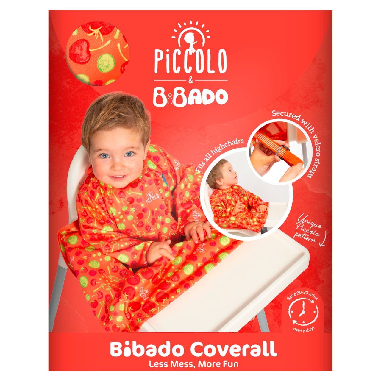 Piccolo X BiBADO Red Bib