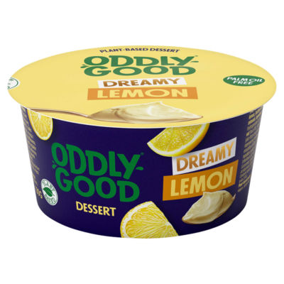 Oddlygood Dreamy Lemon Plant Based Gluten Free Dessert 130g