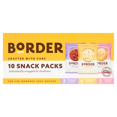 Border Grab & Go Snack Packs