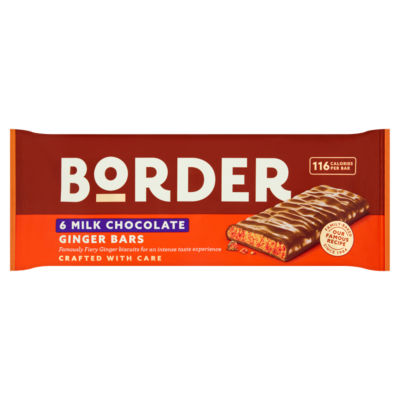 Border Milk Chocolate Ginger