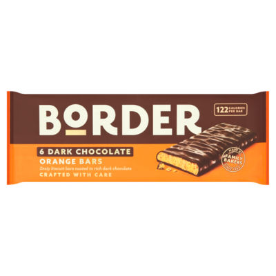 Border Dark Chocolate Orange Bars