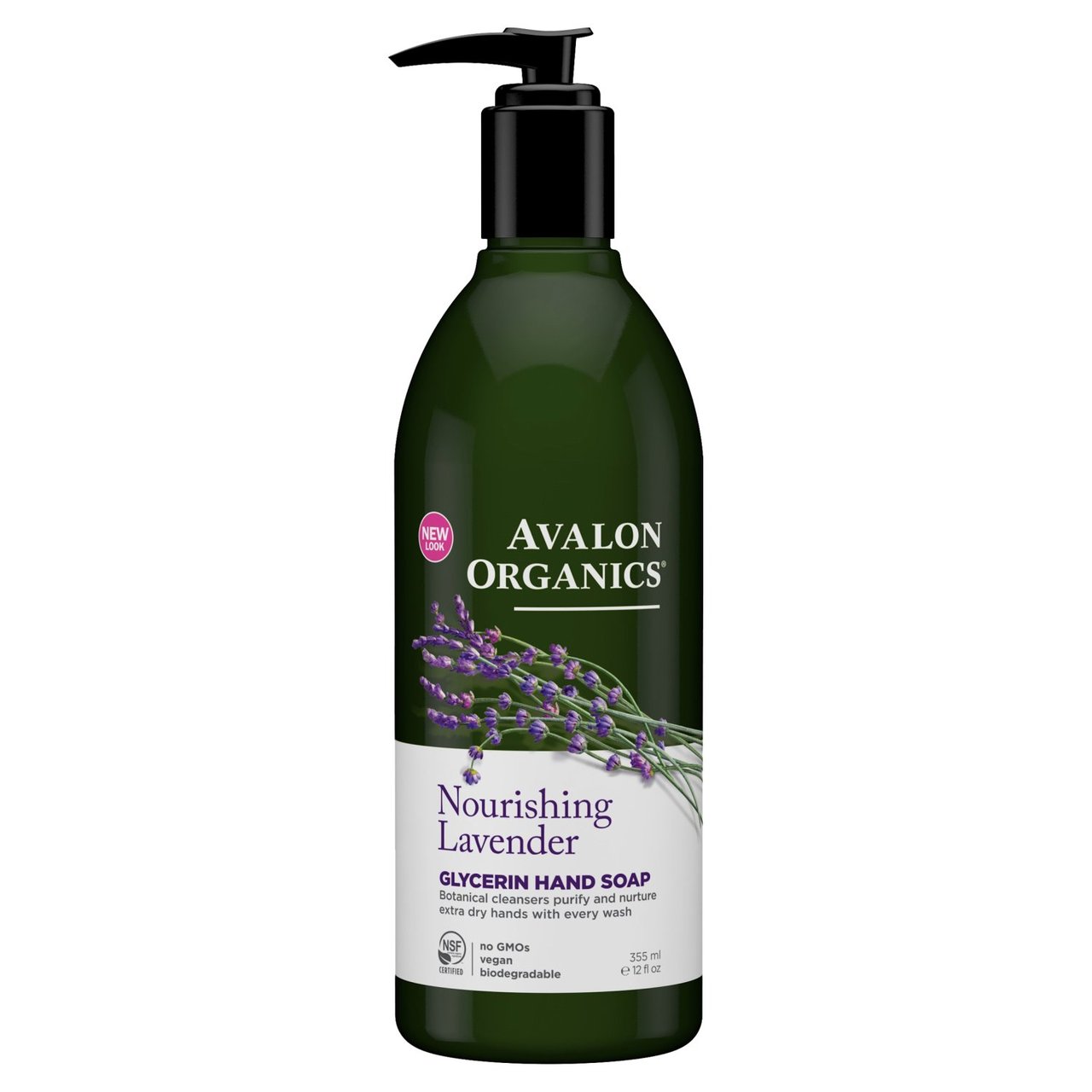 Avalon Organic Lavender Glycerin Hand Soap, Vegan