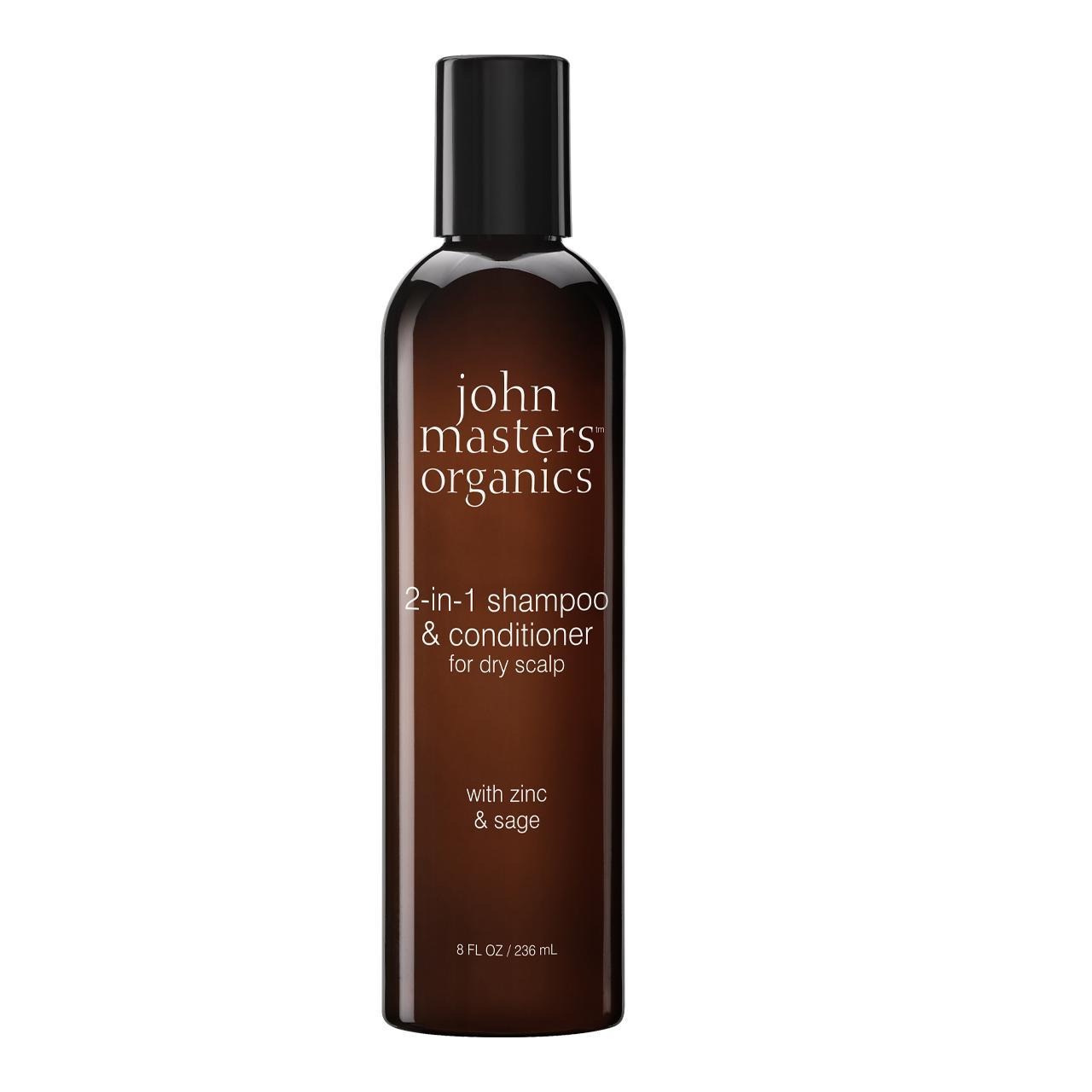 John Masters Organics Scalp Conditioning Shampoo with Zinc & Sage.