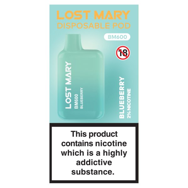 Lost Mary Disposable Pod BM600 Blueberry