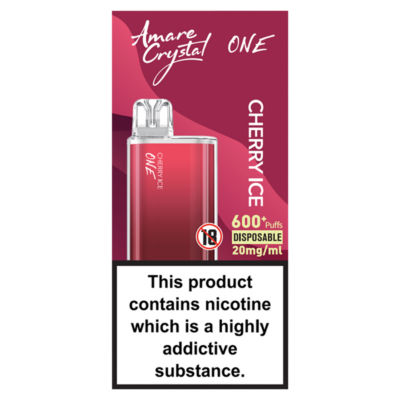 SKE Amare Crystal One Cherry Ice Disposable Vape 20mg