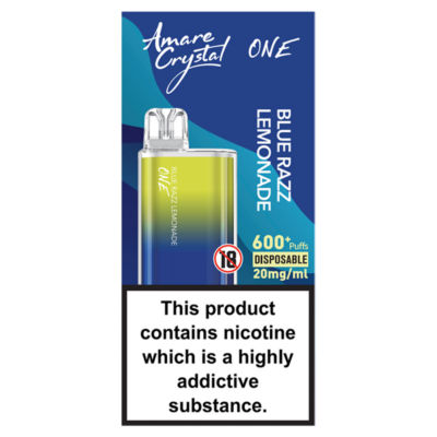 SKE Amare Crystal One Blue Razz Lemonade Disposable Vape 20mg