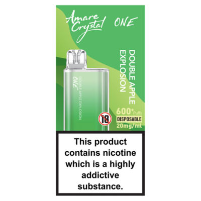 SKE Amare Crystal One Double Apple Explosion Disposable Vape 20mg