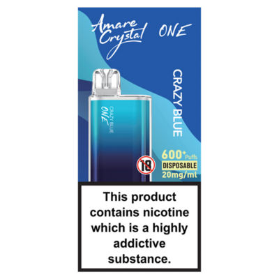 SKE Amare Crystal One Crazy Blue Disposable Vape 20mg