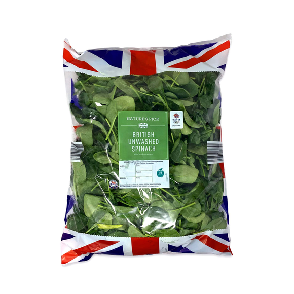 Nature's Pick Young Spinach 450g