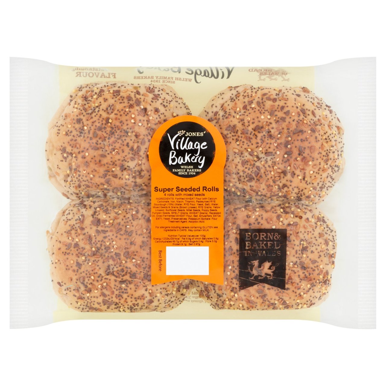 Village Bakery Seeded Rolls