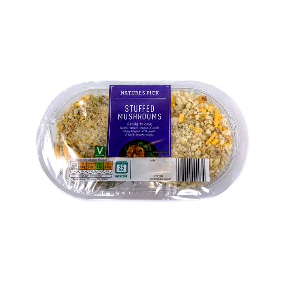 Nature's Pick Stuffed Mushrooms 200g