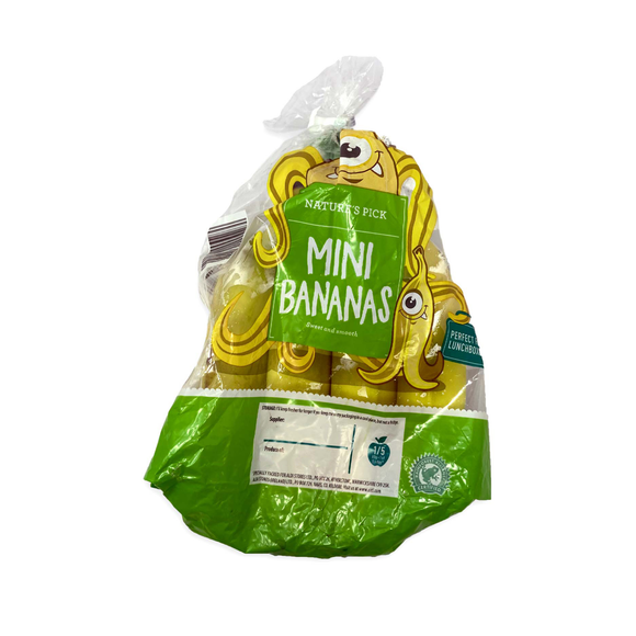 Nature's Pick Mini Bananas 7 Pack