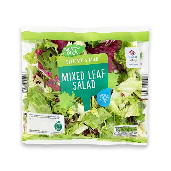 Nature's Pick Mixed Leaf Salad 120g