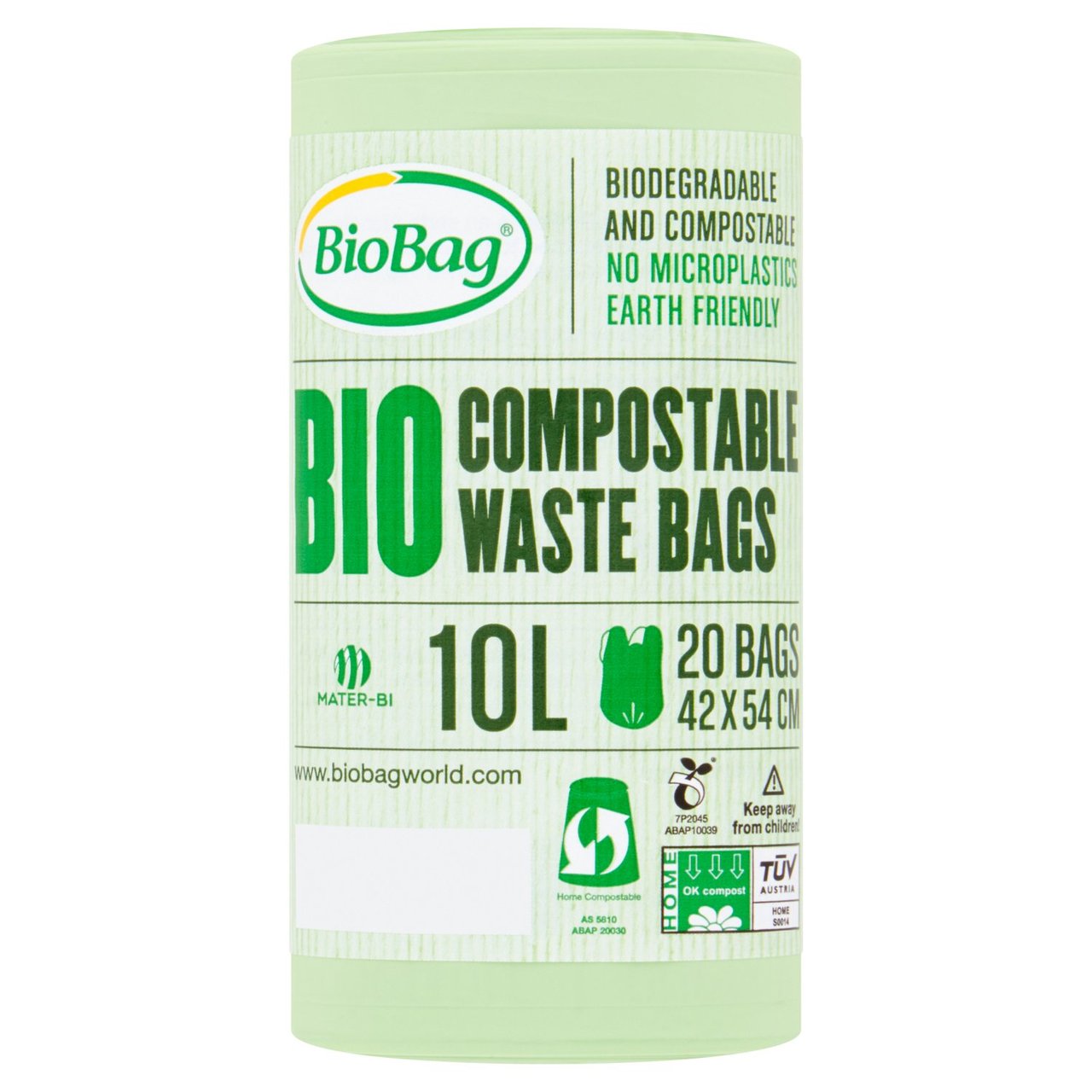 BioBag 10L Compostable Bin Liners