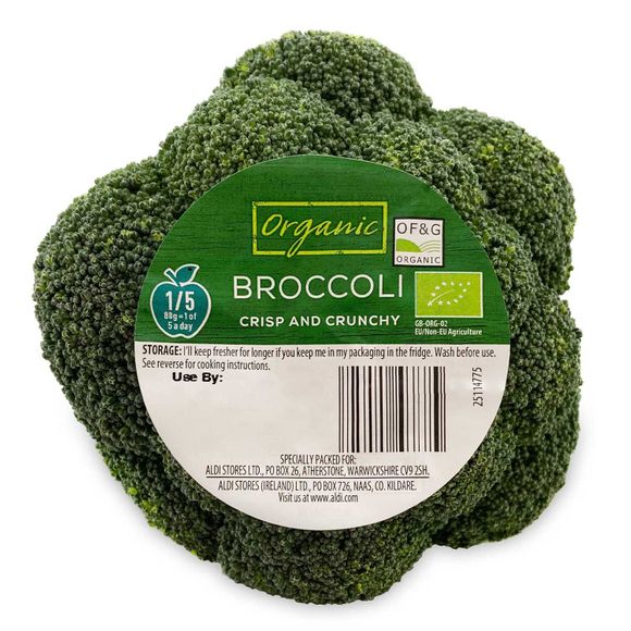 Just Organic Broccoli 350g