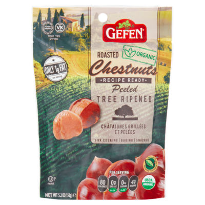 Gefen Organic Roasted Chestnuts