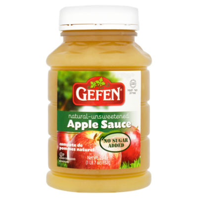 Gefen Natural-Unsweetened Apple Sauce