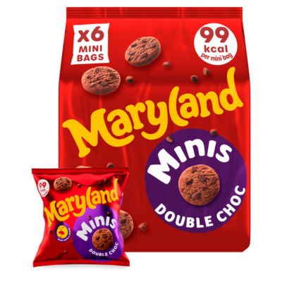 Maryland Cookies Double Chocolate Minis 6 pack