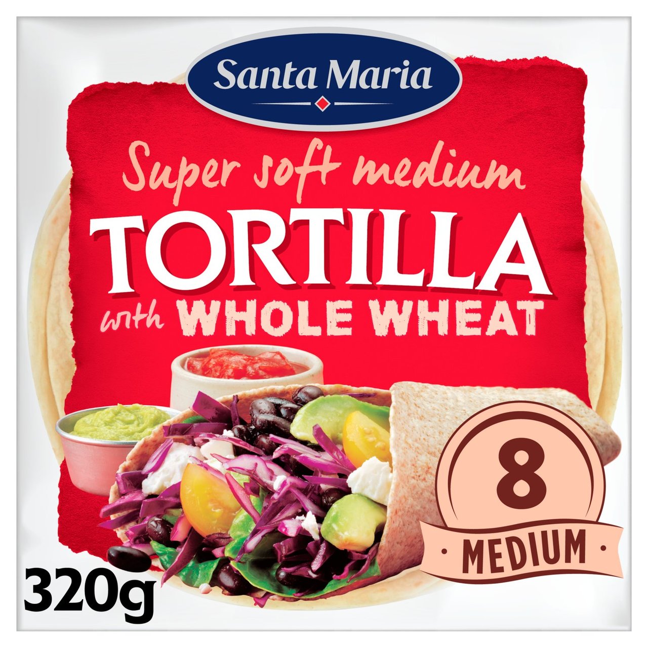 Santa Maria Tortillas with Whole Wheat