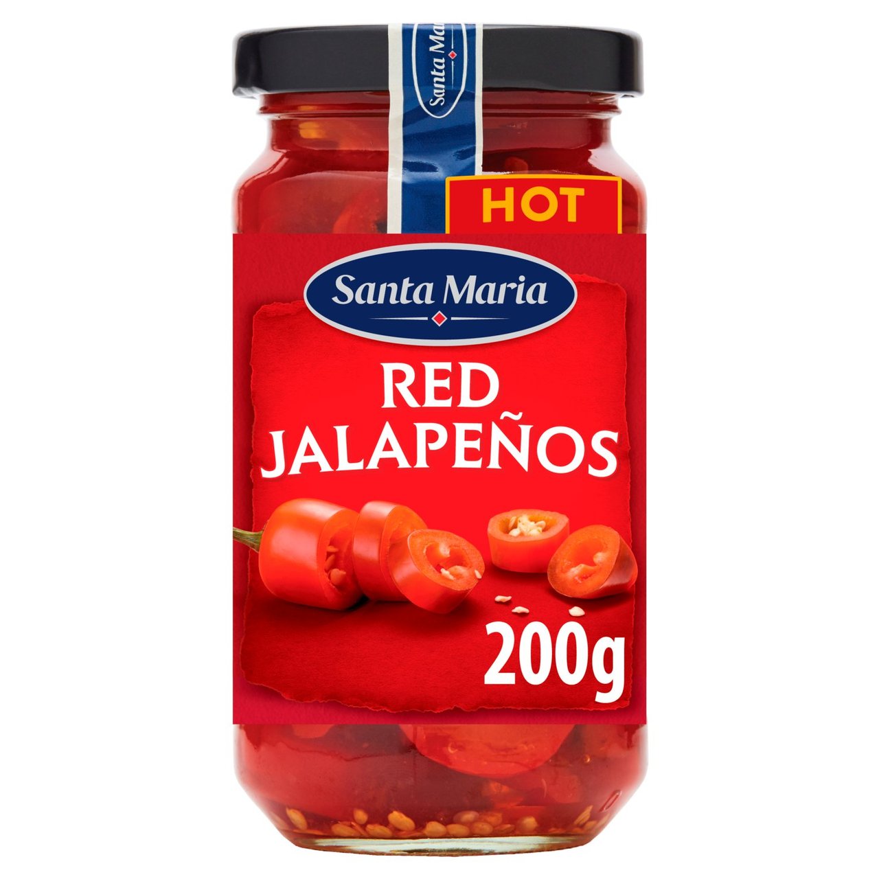 Santa Maria Red Jalapenos 200g