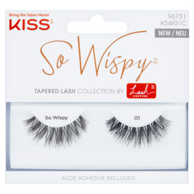 Kiss So Wispy Tapered Lash Collection 01